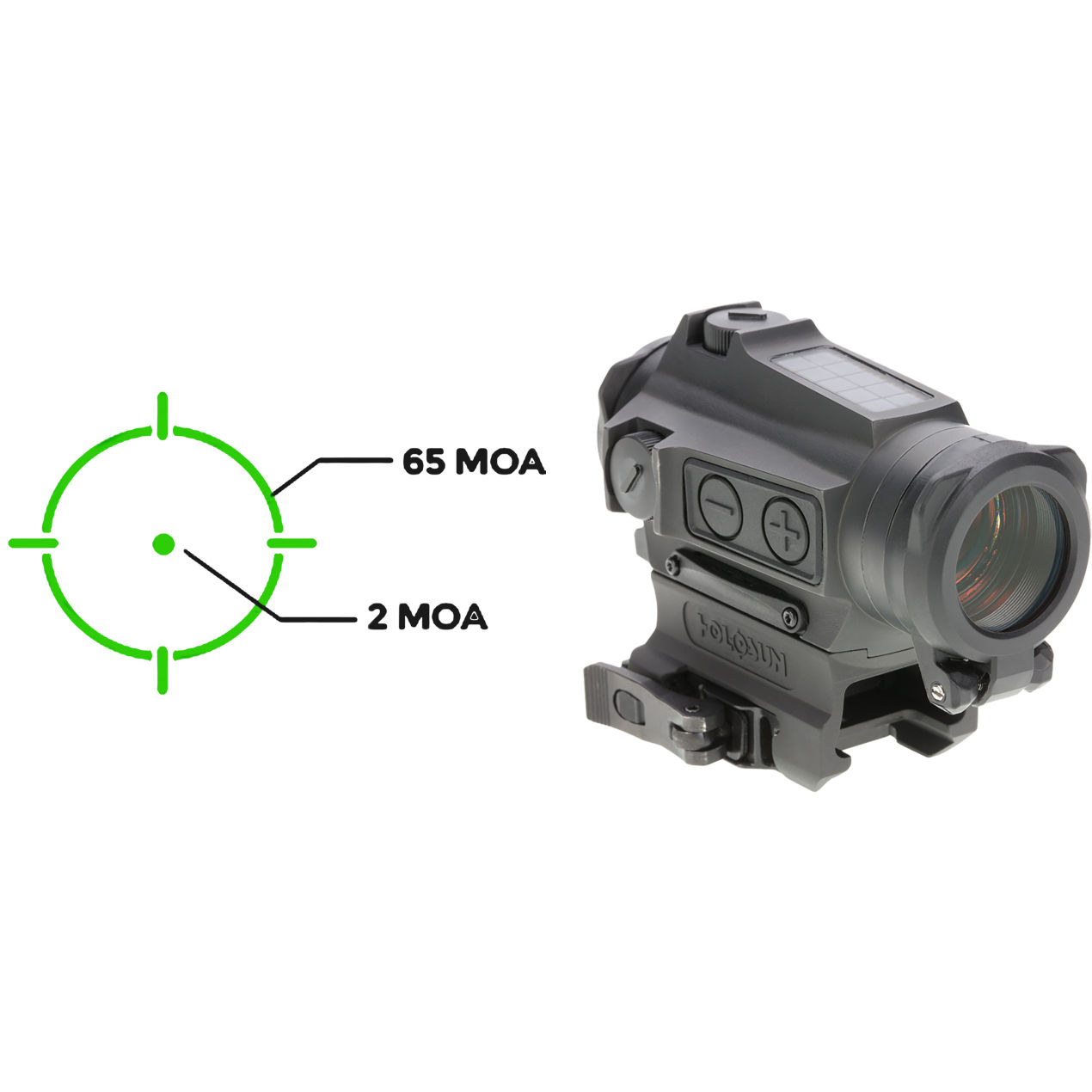 HOLOSUN 515 SERIES GREEN D.O.T