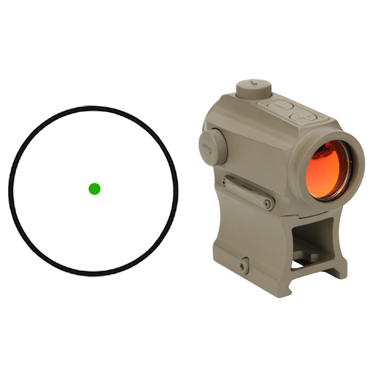 HOLOSUN 403 SERIES FDE GREEN DOT SIGHT