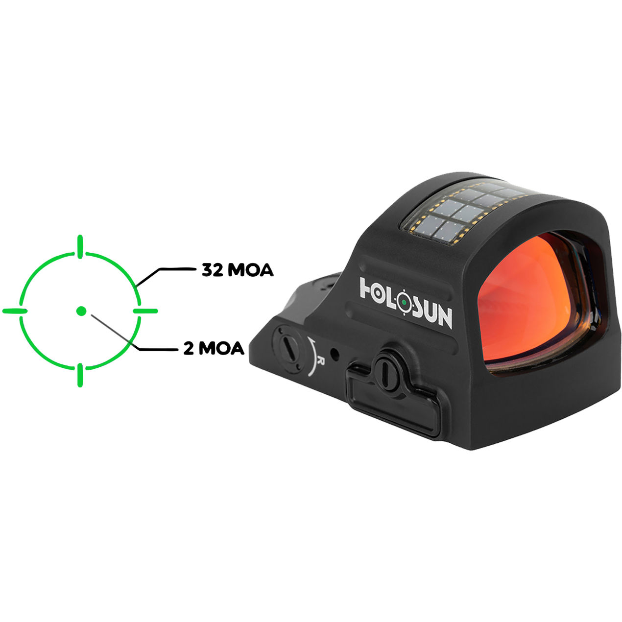 HOLOSUN ELITE GREEN DOT REFLEX SIGHT