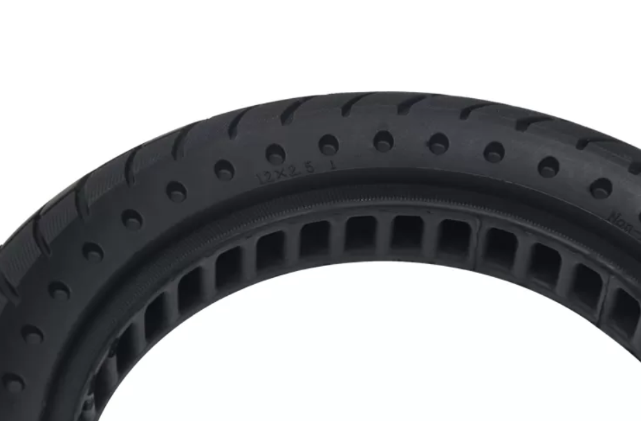12-Zoll Vollgummireifen 12x2.25 - Pannensicherer Reifen Für Elektroroller & Handkarren