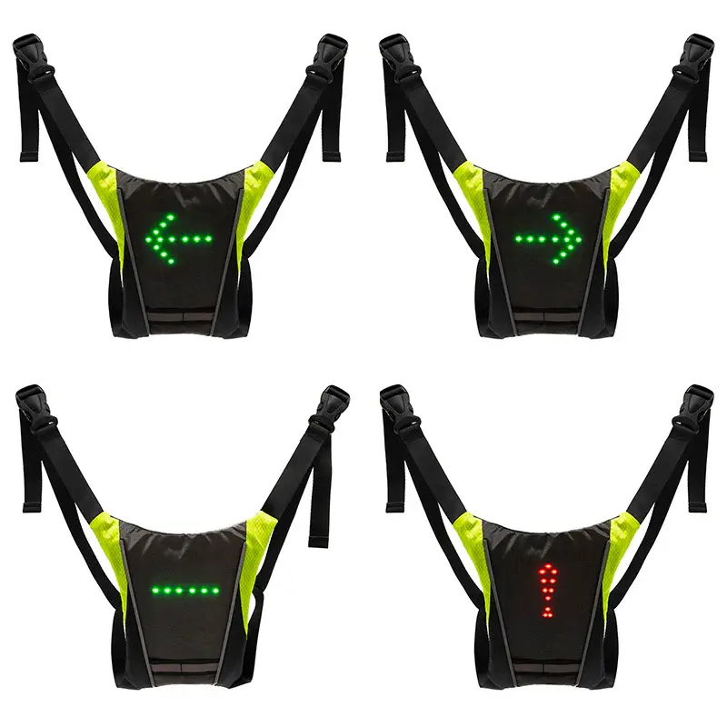 Miniatura: Weste/Rucksack mit Blinkfunktion