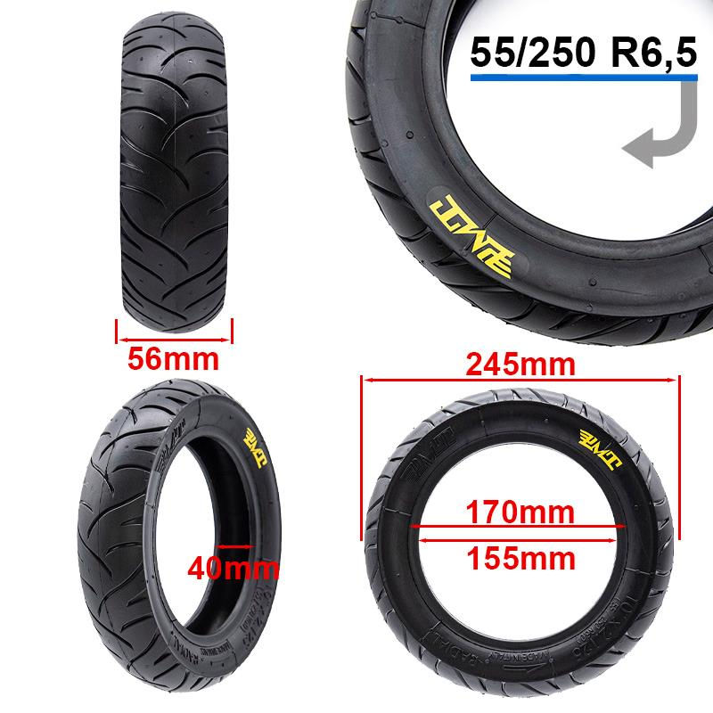 Thumbnail: E-Fire 55/250-6 Radial Tubeless-Reifen (10x2.125-6)