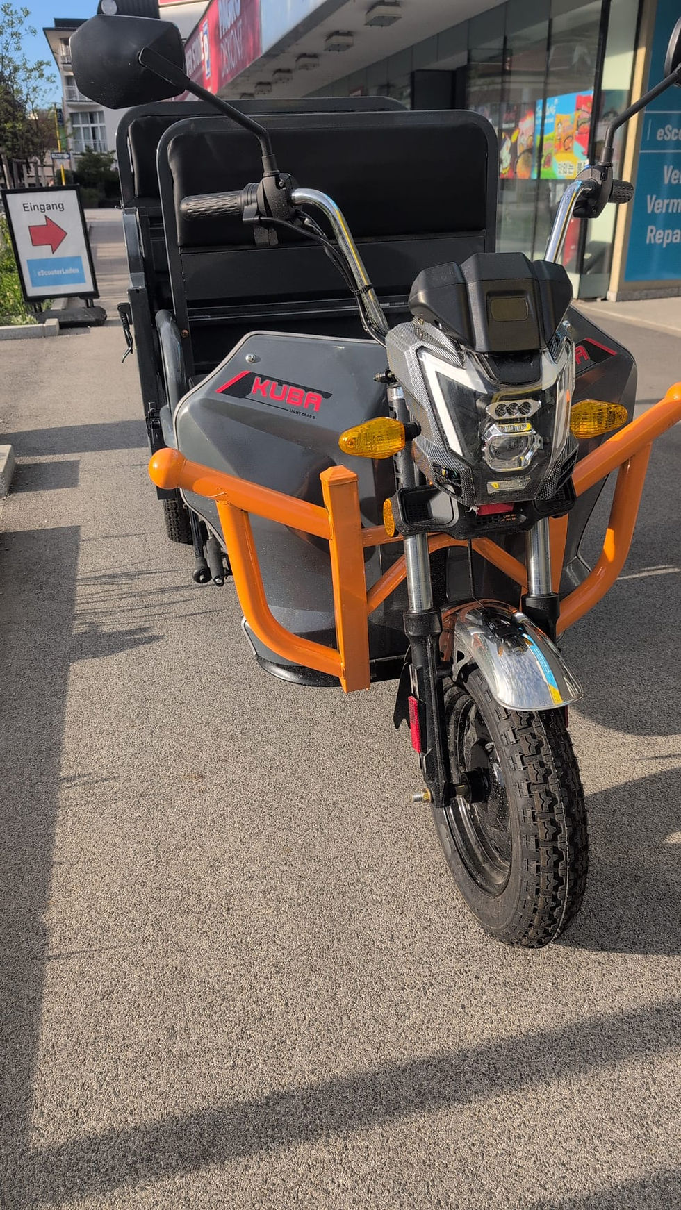 Miniatura: Kuba Tuk Tuk mit Sitzbank 25 km/h