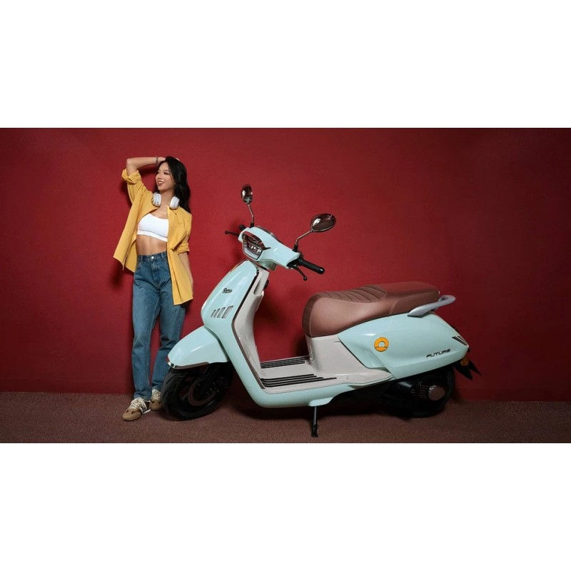 Miniatura: E-Roller FUTURE-S, 80 km/h, 72V/50Ah Lithium-Akku, 4000 Watt