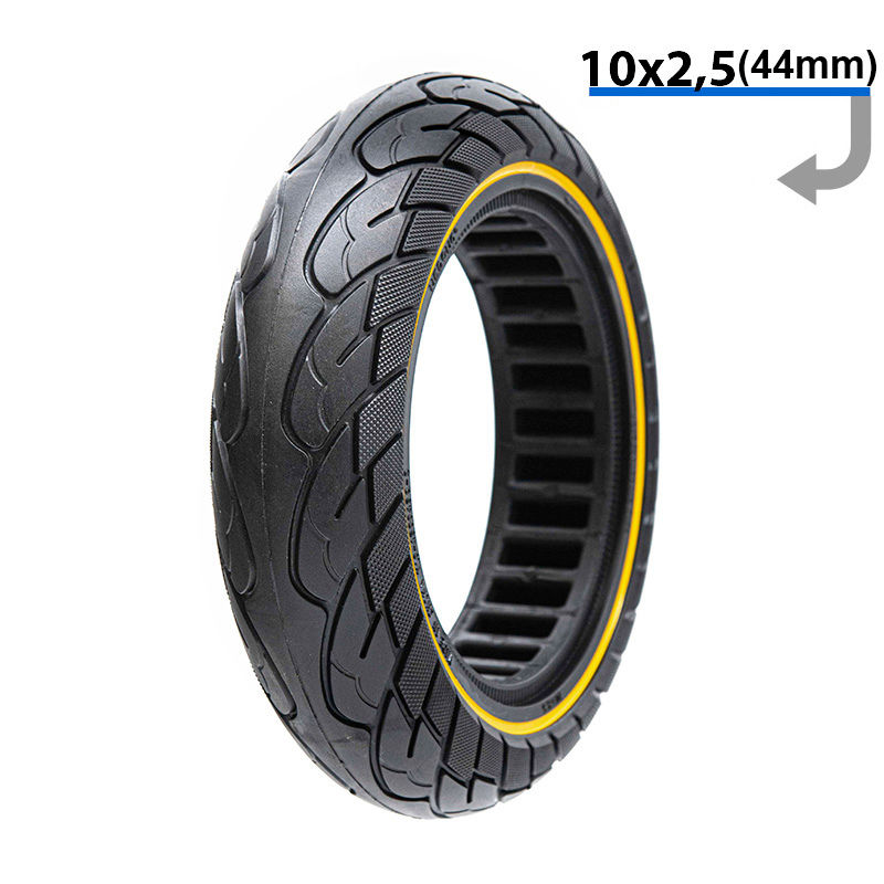 Thumbnail: Vollgummi 10x2.50 44mm Felge