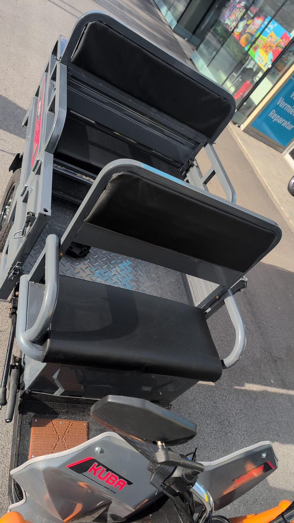 Miniatura: Kuba Tuk Tuk mit Sitzbank 25 km/h