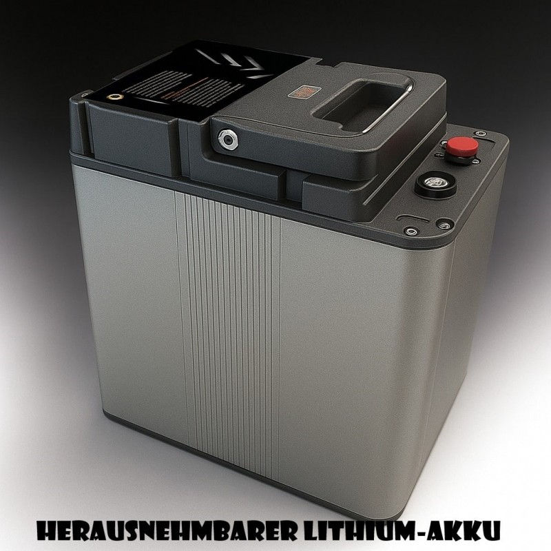 Miniaturbild: E-Roller FUTURE-S, 80 km/h, 72V/50Ah Lithium-Akku, 4000 Watt