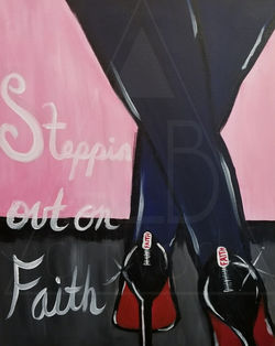 Steppin' out on Faith