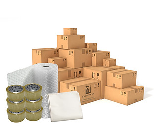 מארז קרטונים למעבר דירה