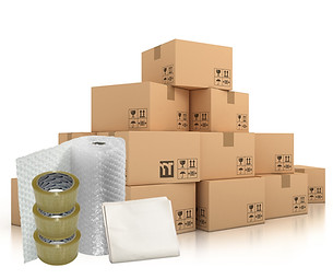 מארז קרטונים למעבר דירה