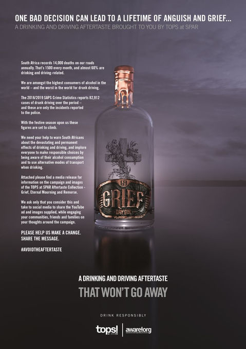 Grief Gin Mailer