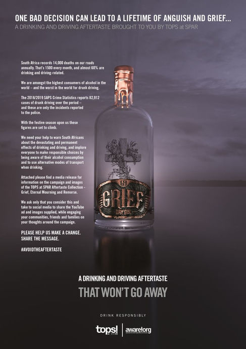 Grief Gin Mailer