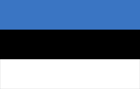 The flag of Estonia