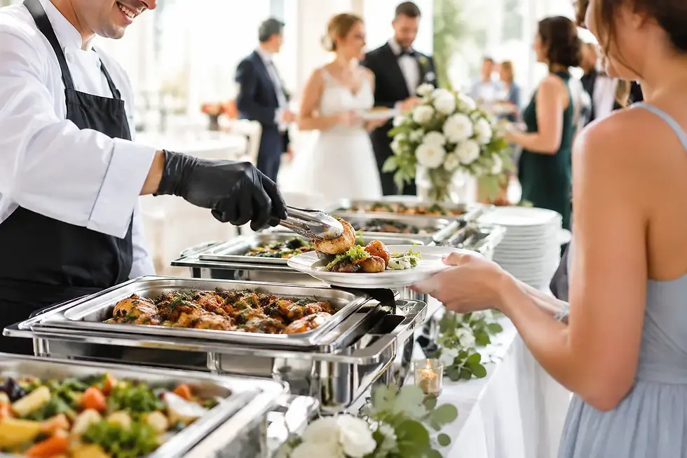 Wedding Catering That Keeps the Reception Moving