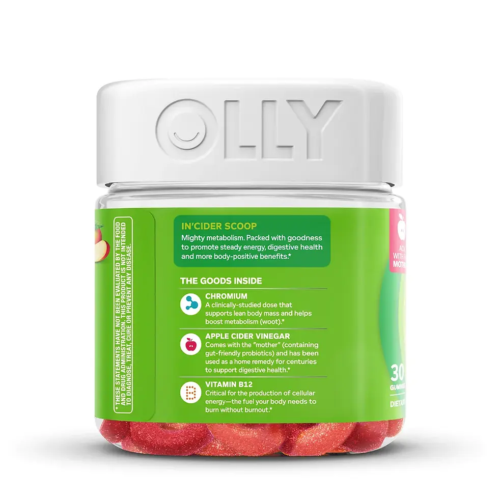 Thumbnail: OLLY Metabolism Gummy Rings_Key Ingredients