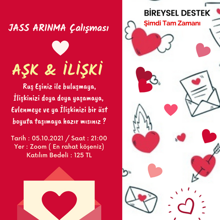 Aşk & İlişkiler Blokajlardan Özgürleşme JAAS Arınma Çalışması