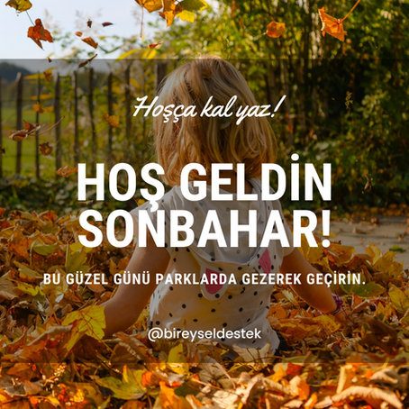 SONBAHAR Ekinoksu ''Arınma Çalışması ''