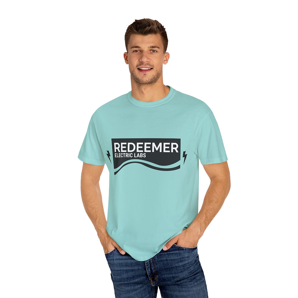 Thumbnail: Official Redeemer Electric Labs T-shirts Are Here!