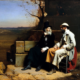 A scene from Samuel Beckett's Waiting for Godot