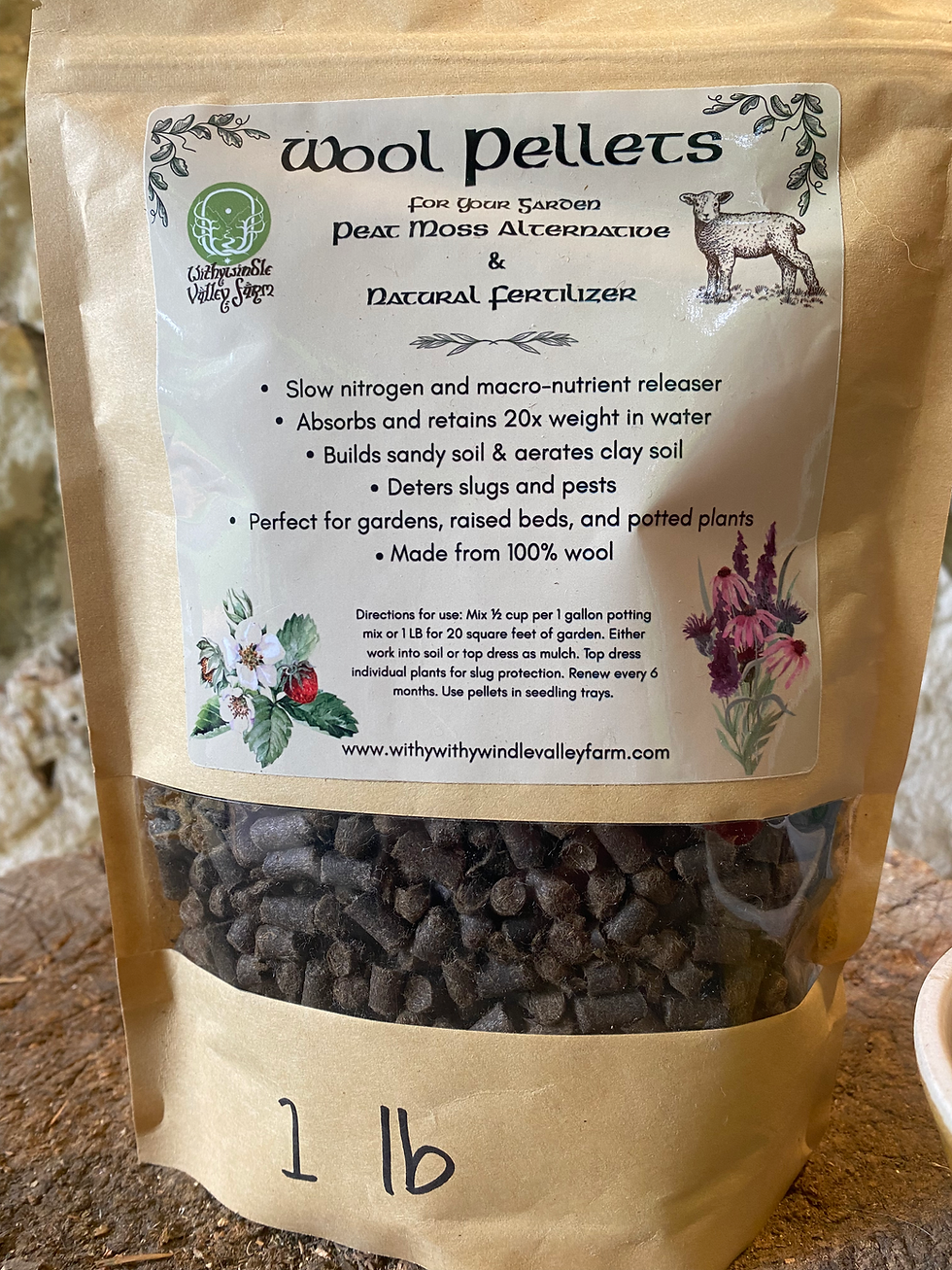 Miniatura: Wool Pellets for Your Garden