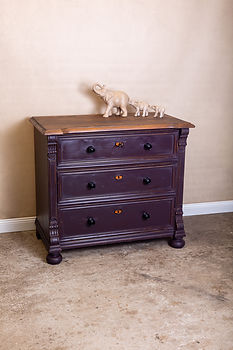 Kommode aubergine