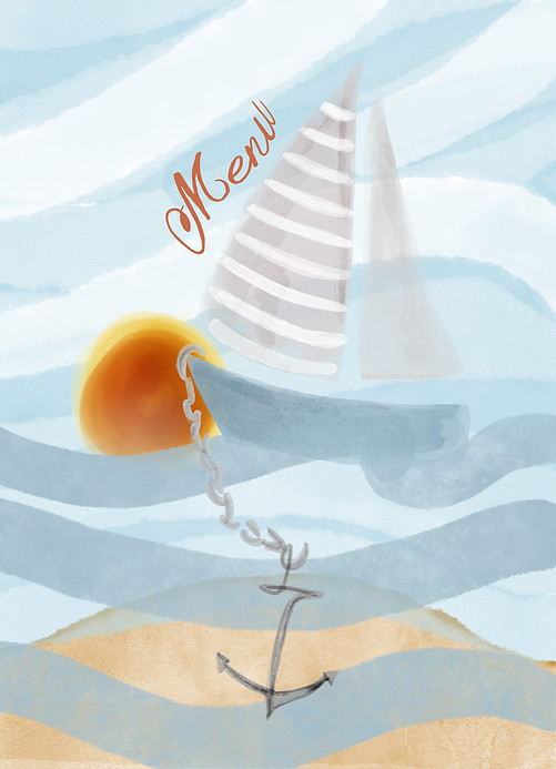 Sunset Illustration