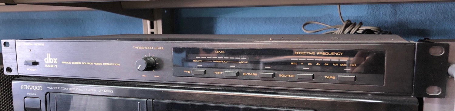 DBX SNR-1 SINGLE ENDED SOURCE NOISE REDUCTION