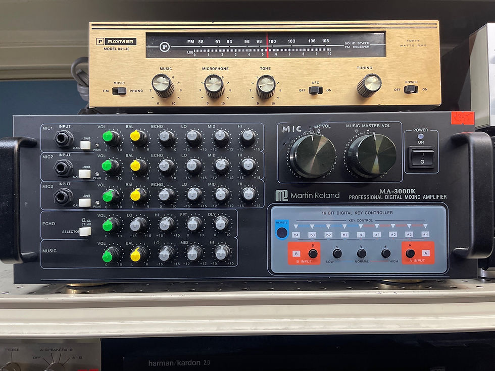 Thumbnail: Martin Roland MA-3000K MIXER AMPLIFER KARAOKE 
