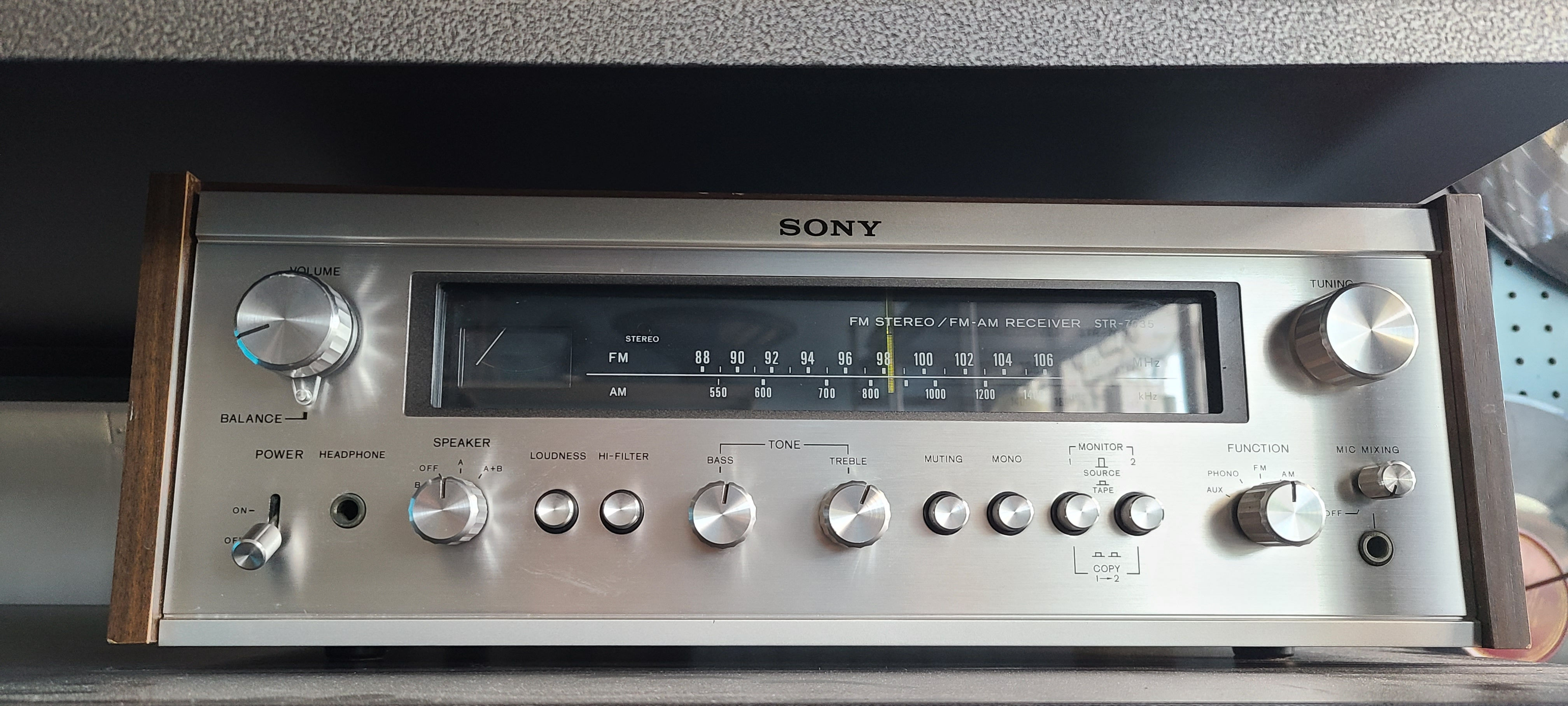 Sony STR-7035 Receiver LEDs upgrade 