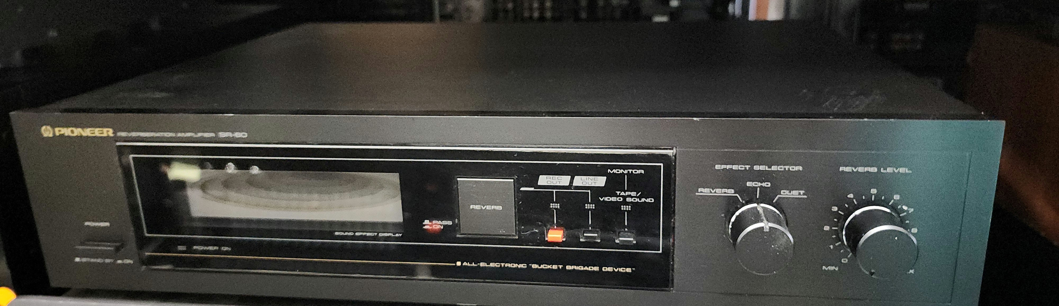 Pioneer Reverberation Amplifier SR-60 