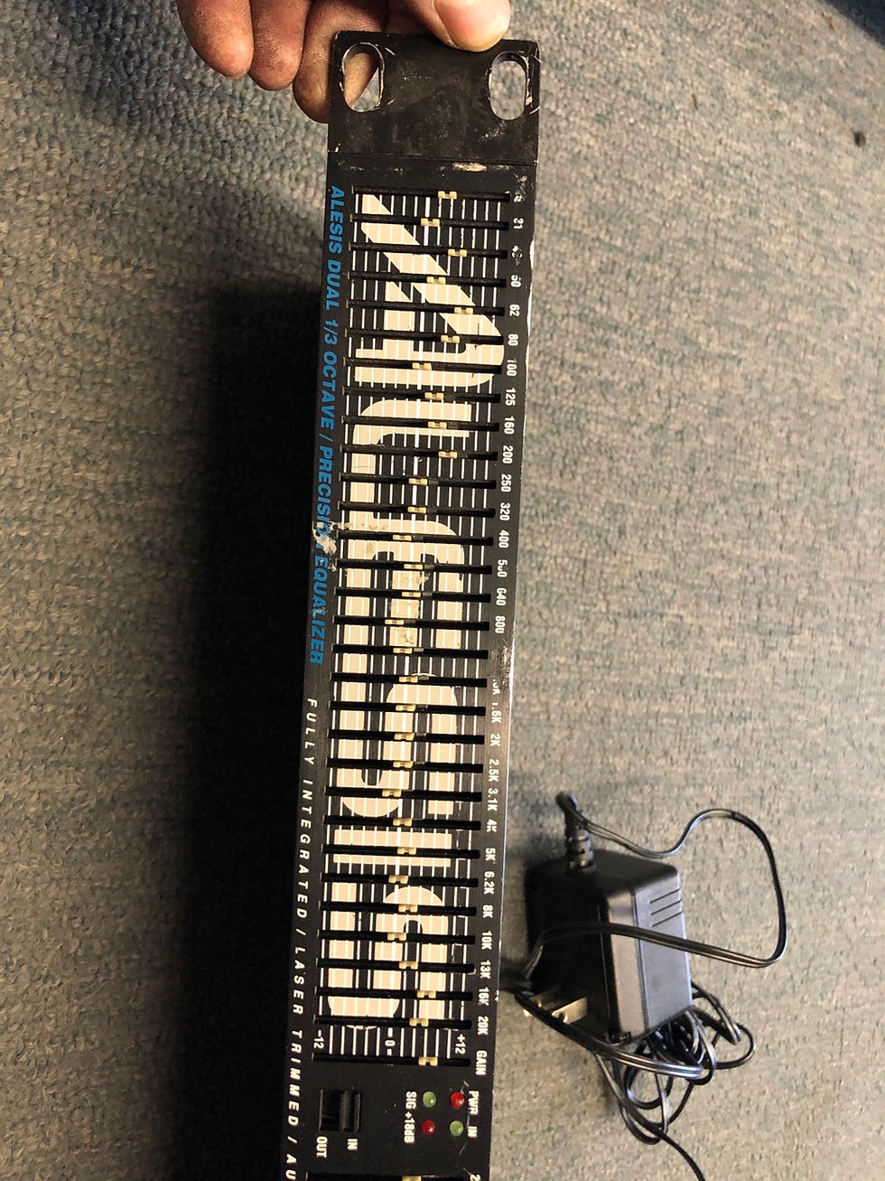 Thumbnail: ALESIS M-EQ230 EQ EQUALIZER PA 