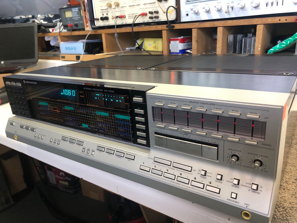 Thumbnail: KENWOOD KR-1000 VINTAGE RECEIVER