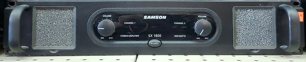 Samson SX-1800 Amplifier 