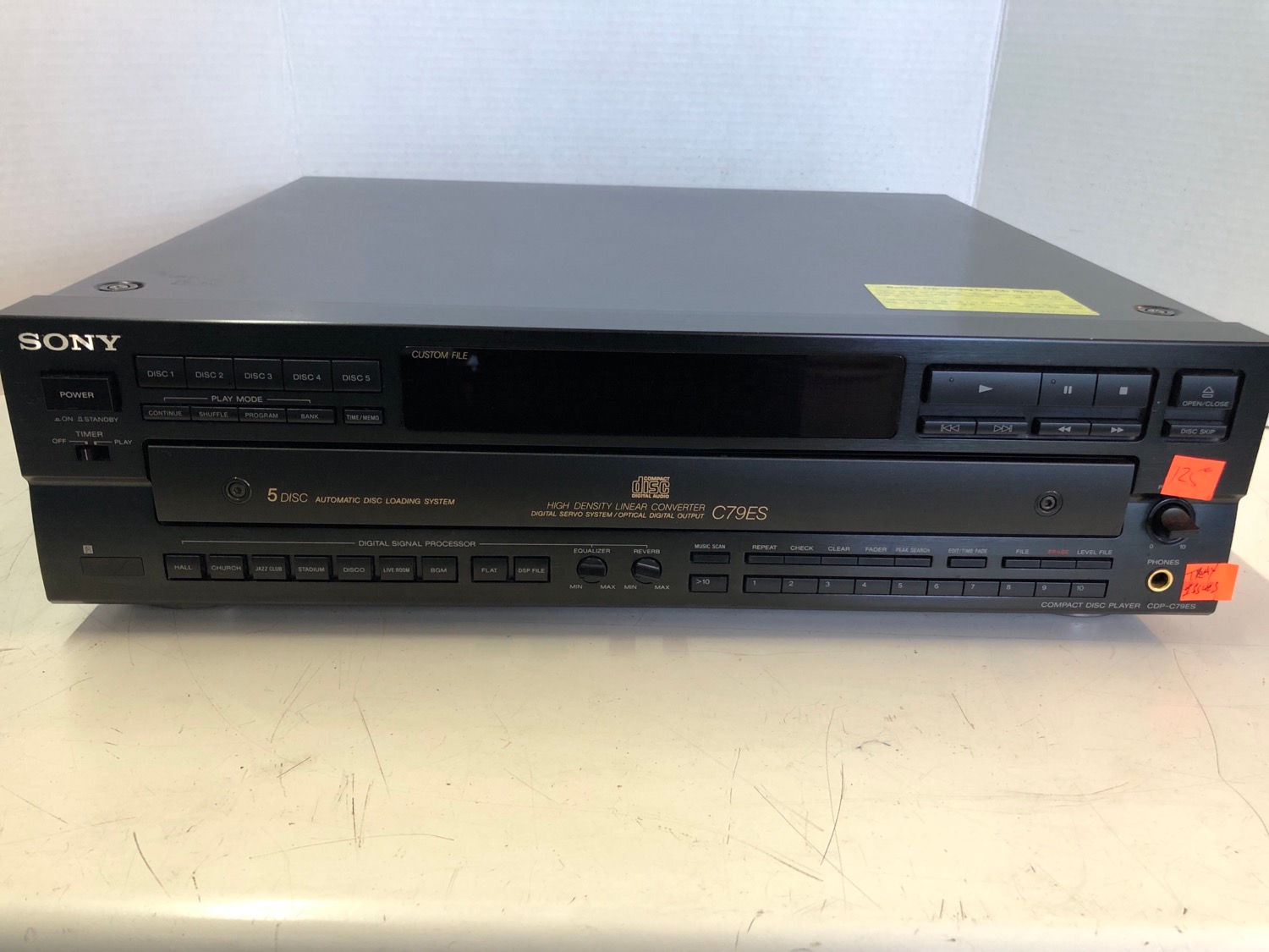 Sony C79ES CD-Player PARTS AS/IS