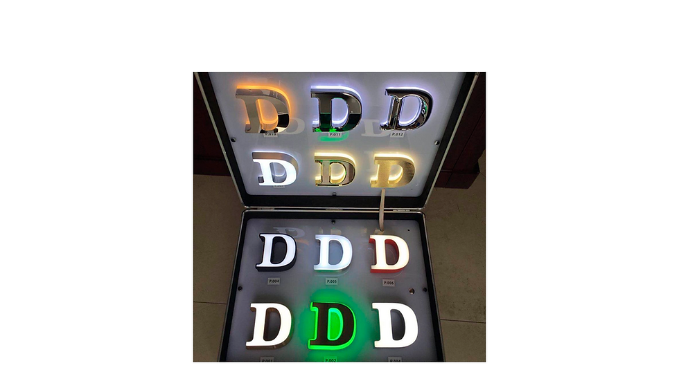 LED Letters