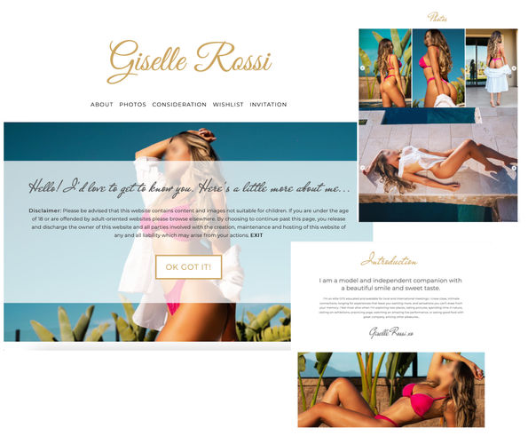 Top escort companion web design service, escort website design, site design for escorts, independent escort website design service
