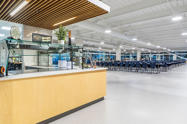 Quick service que of the Haskell Center of Science and Student Living 