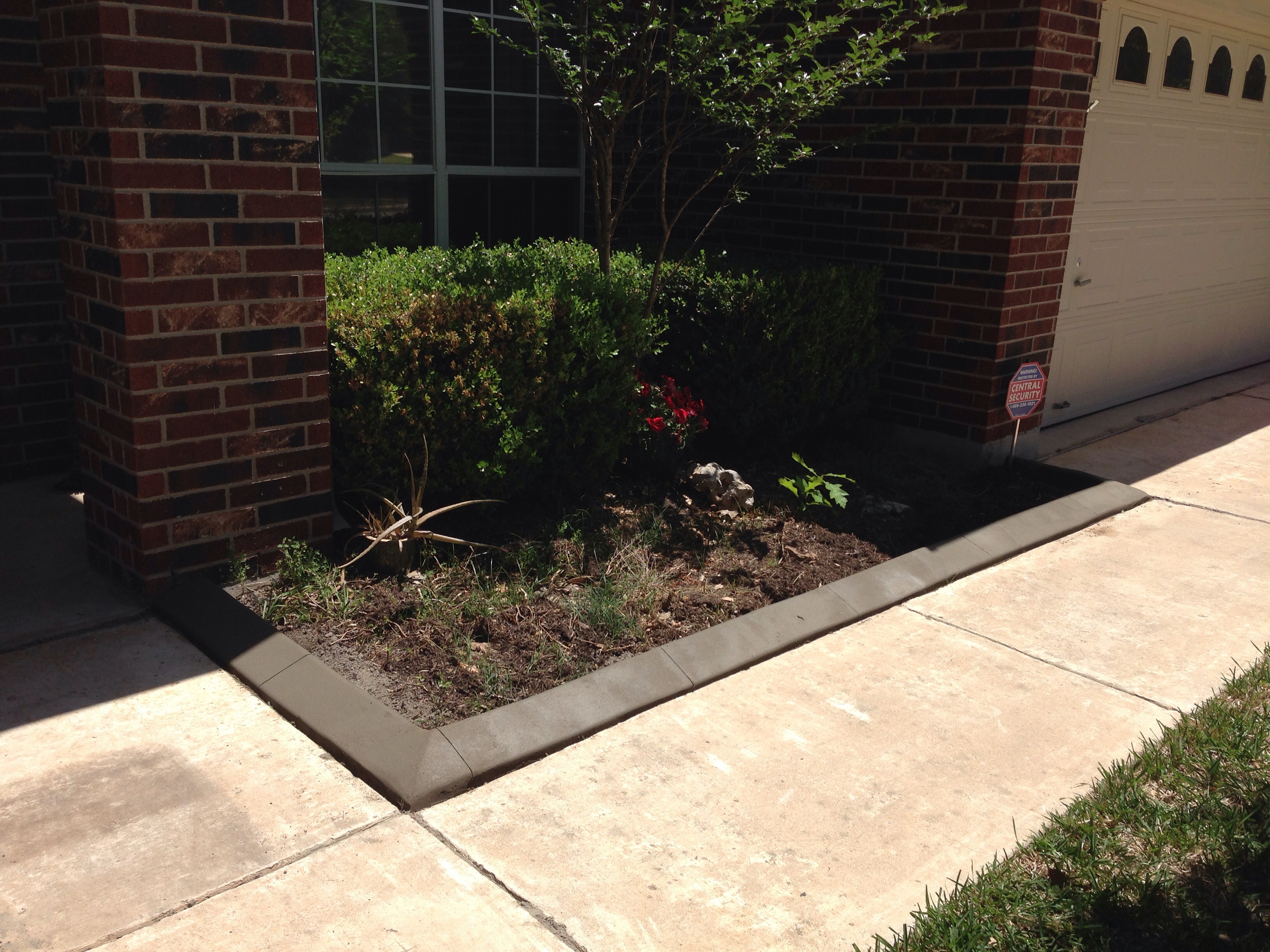 Austin landscape curbing