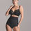 Thumbnail: Wacoal Inès Secret Black High Waist Slimming Brief