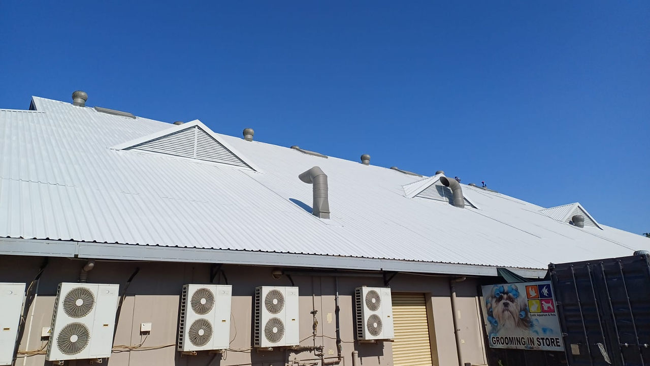 In Progress: Roof Preparation by Nsimeko Projects Before Solar Installation