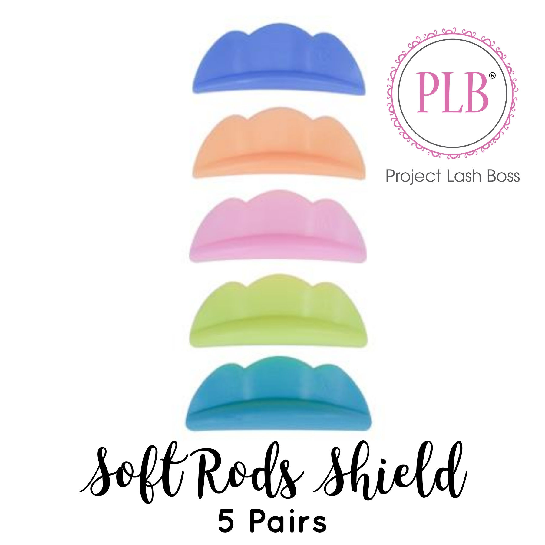 Soft Rods Lash Lift Shield 5 Pairs