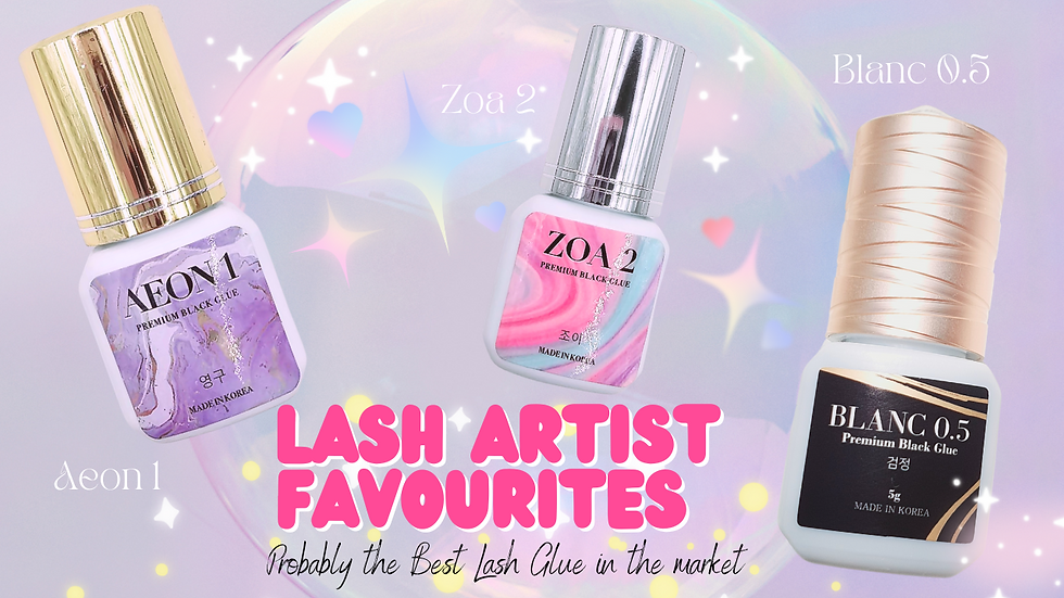 PLB Lash glues