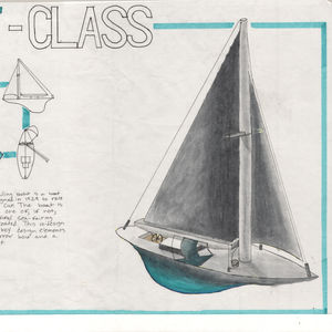 J-Class Perspective Drawing