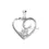 Thumbnail: Pawprint Heart Necklace