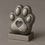 Thumbnail: Pawprint memorial ornament with space for resin