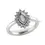 Thumbnail: Princess Marquise CZ Ring