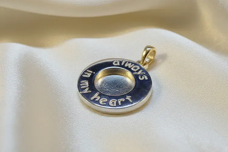 Thumbnail: Always In My Heart Memorial Necklace