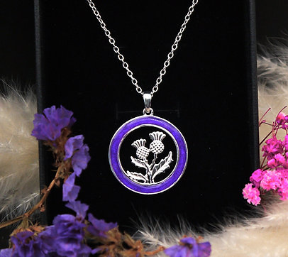 Thistle Necklace