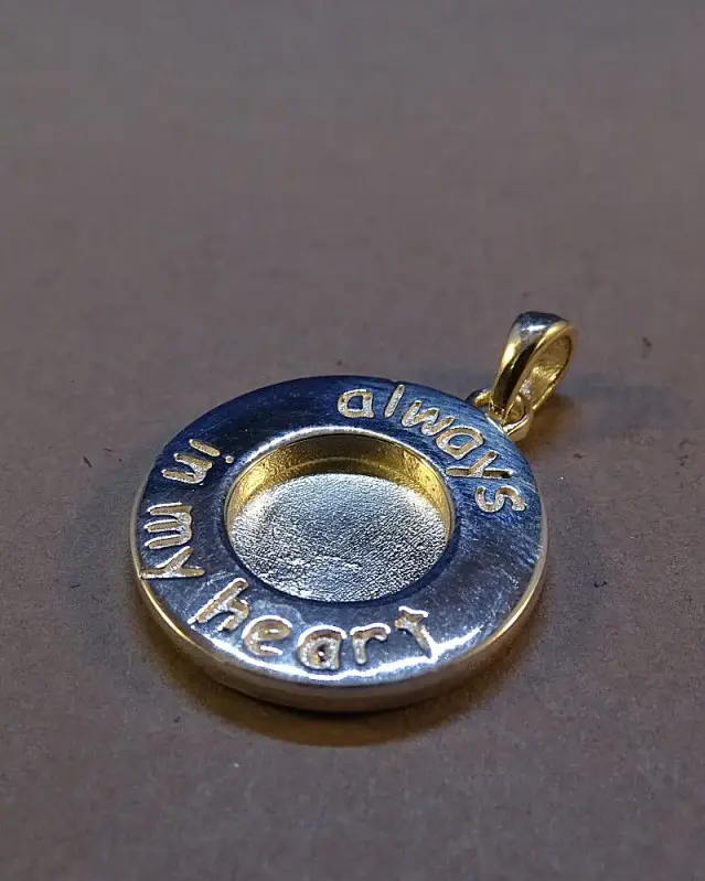 Thumbnail: Always In My Heart Memorial Necklace
