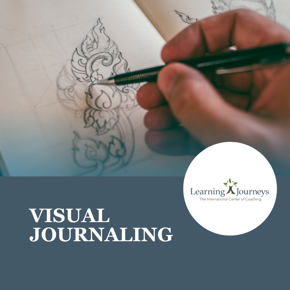 sketching in journal